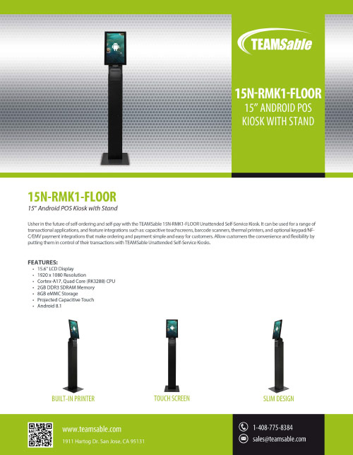 15N-RMK1-FLOOR Data-Sheet 15N-RMK1-FLOOR Data-Sheet