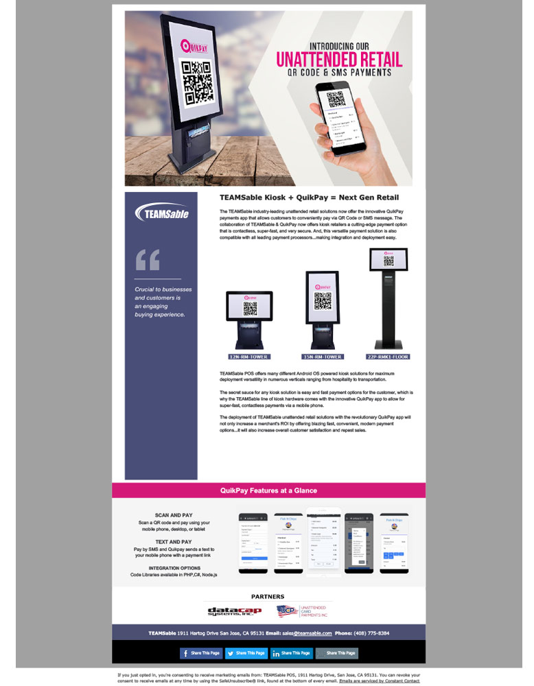 QUICKPAY BROCHURE QUICKPAY BROCHURE