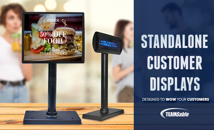 Standalone Customer Display Sale