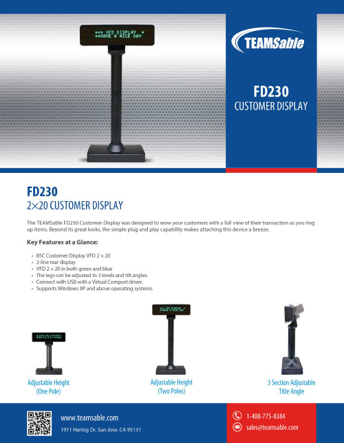 FD230 Data Sheet FD230 Data Sheet