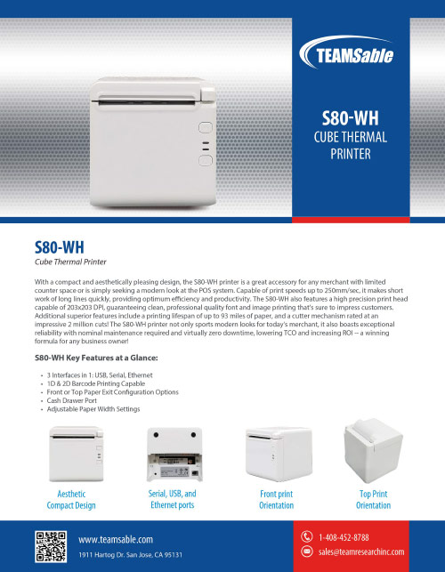 S80_WH Brochure S80_WH Brochure