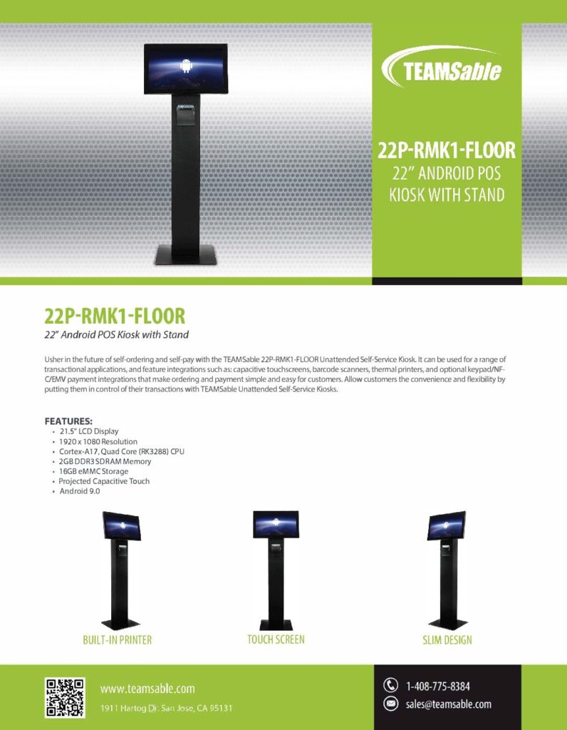 22P-RMK1-FLOOR_Data-Sheet 22P-RMK1-FLOOR Data-Sheet